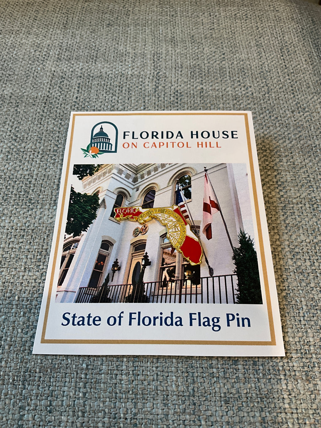 Enamel Pin - Florida Flag