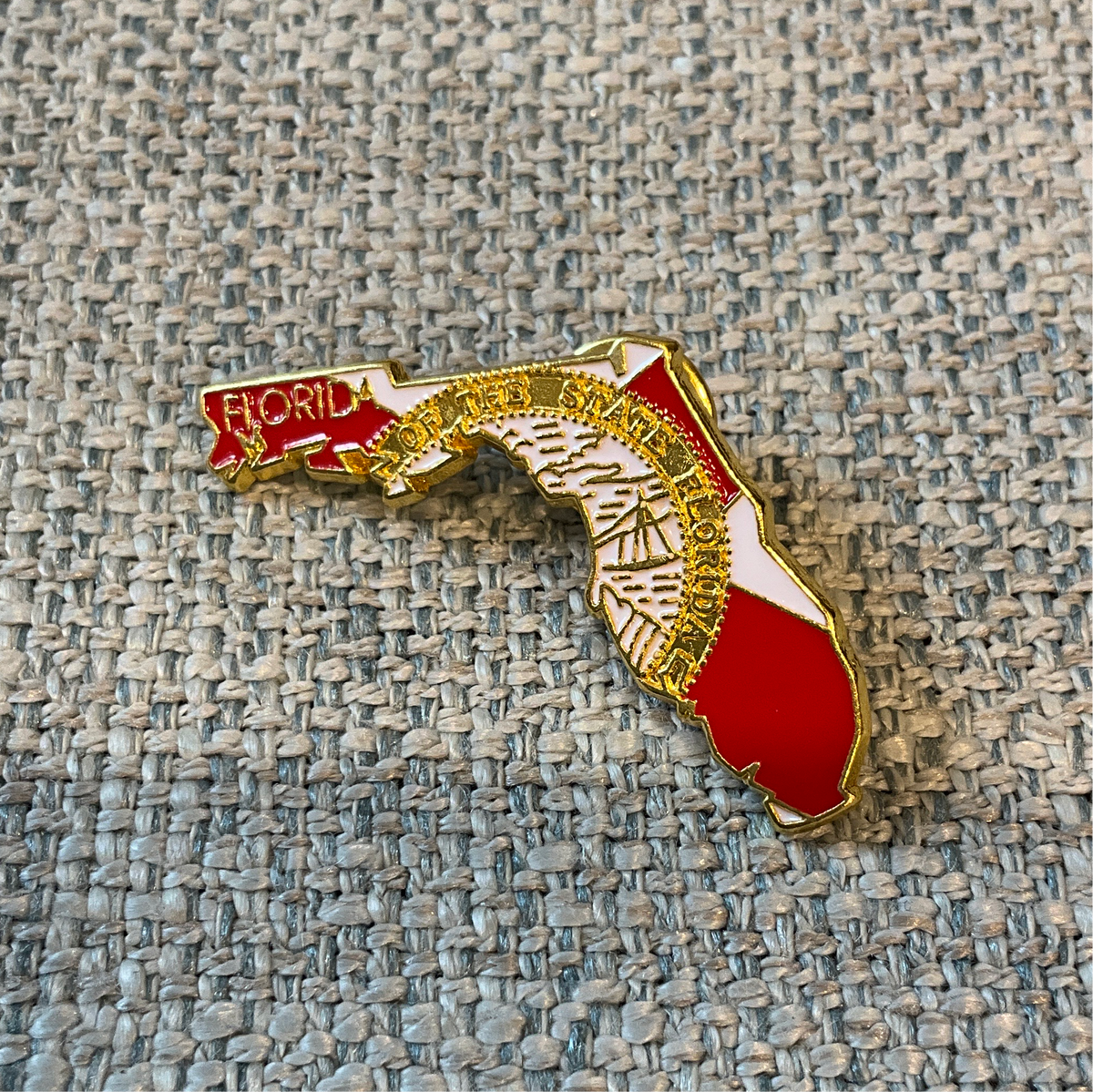 Enamel Pin - Florida Flag
