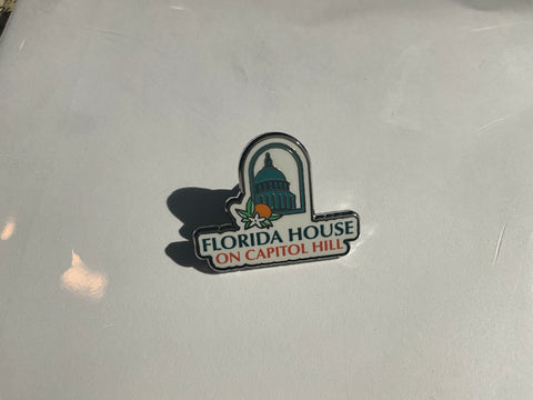 Enamel Pin - Florida House