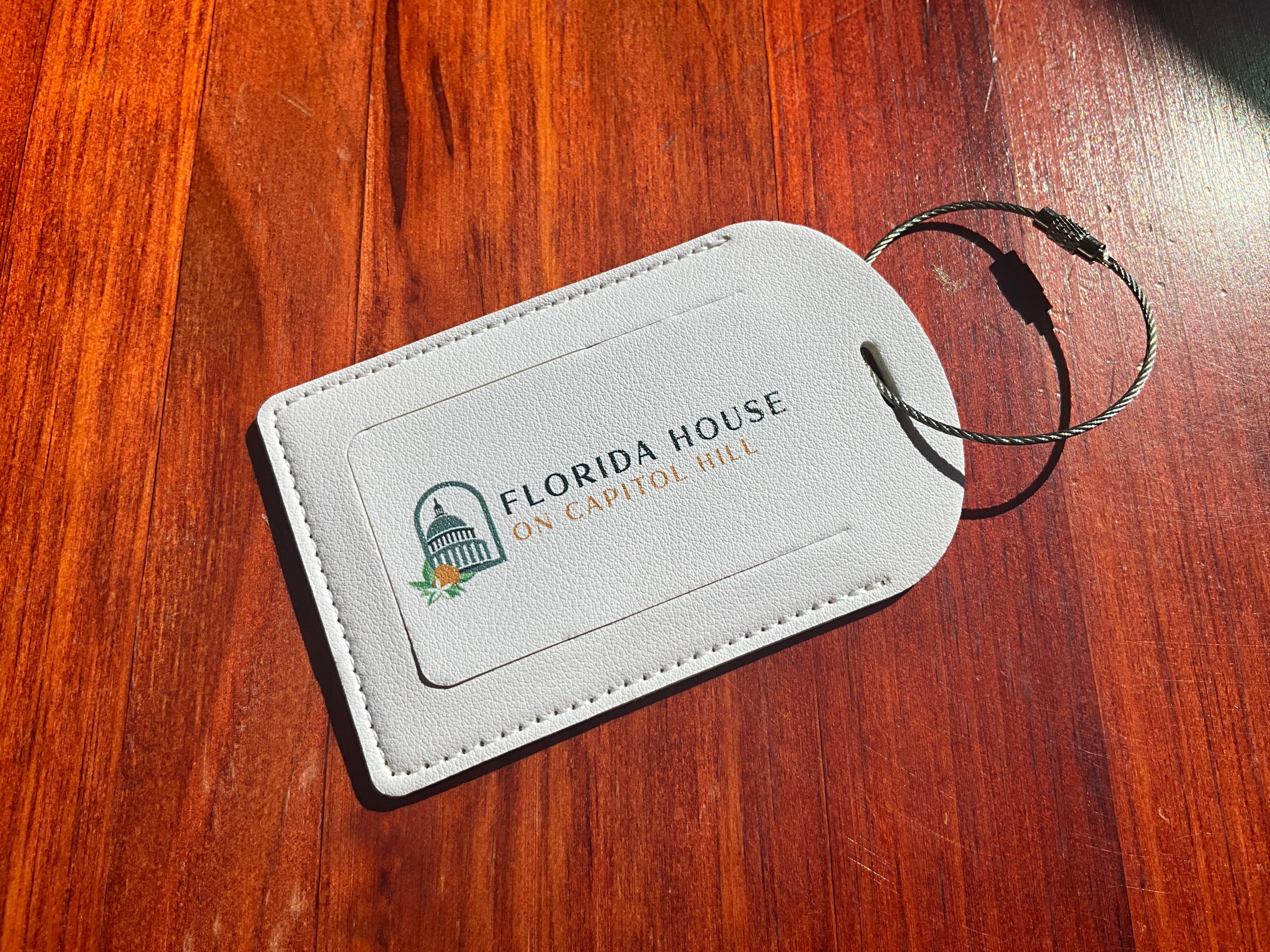 Leather Luggage Tag