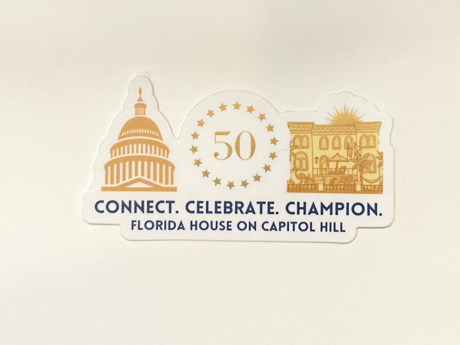 50th Anniversary Sticker