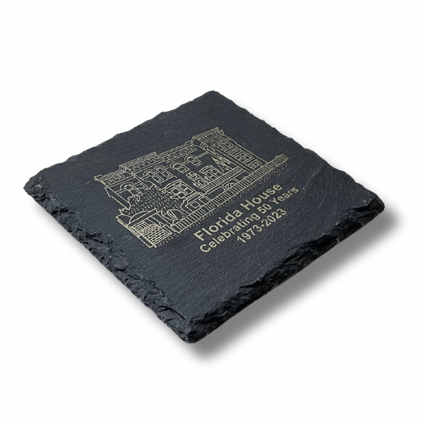 Set of 4 50th Anniversary Stone Coasters