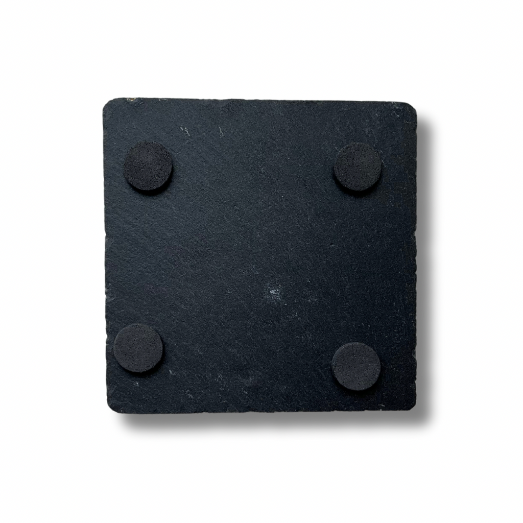 Set of 4 50th Anniversary Stone Coasters