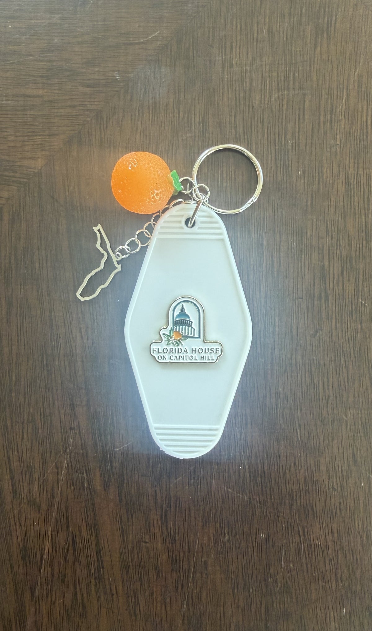 Florida House Keychain